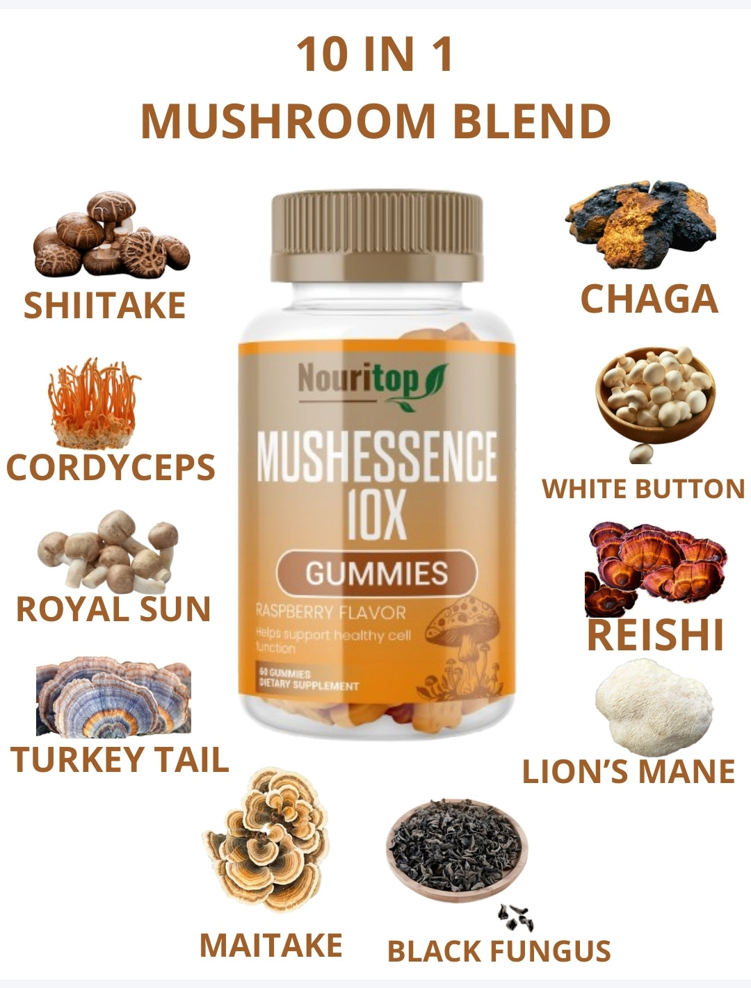 MushEssence 10X GUMMIES